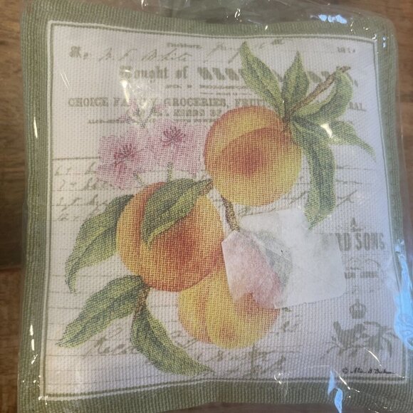 Alice's Cottage Cotton Scented Spiced Mug Mat Coasters Set Of 4 Fruit - NEW - Picture 3 of 8